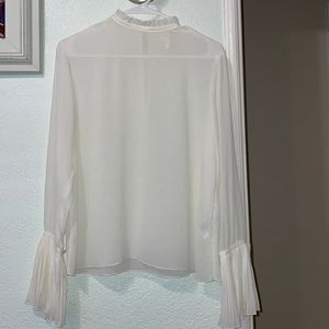 White Sheer Blouse